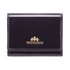 WITTCHEN Wallet | Patent Leather, Blue | Dimension: 9.5x12 | Collection: Verona | 25-1-070-N