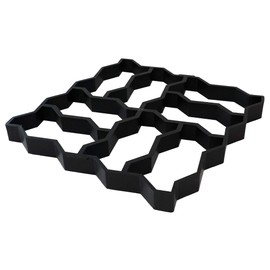 Yard Elements Concrete Stepping Stone Molds | Reusable, DIY Paver Pathway Maker for Gardens, Walkways, Outdoor Patios, Driveway Edging and More! (Mold 7)