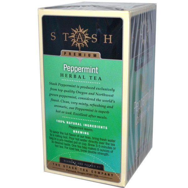 Stash Peppermint Herbal Tea, 20 count
