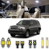 Xpismii 18 Piece 6000K White Sequoia Interior LED Light Kit