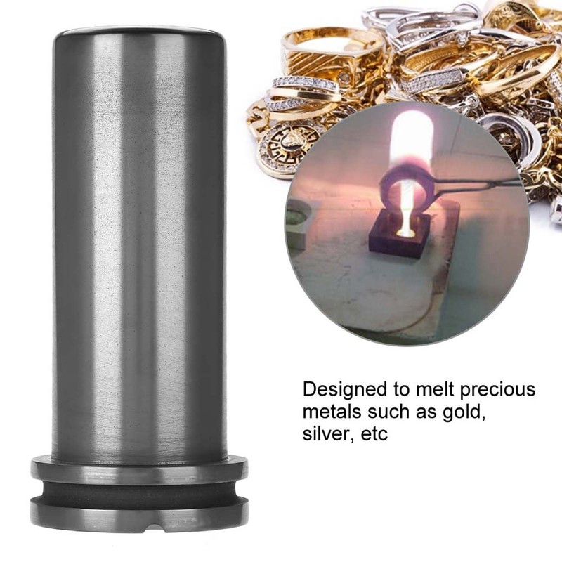 3kg Graphite Crucible Metal Melting Gold Silver Scrap Furnace Casting