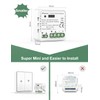 Maxcio Smart Relay Module Switch with Percentage Function, Wlan Flush-Mounted