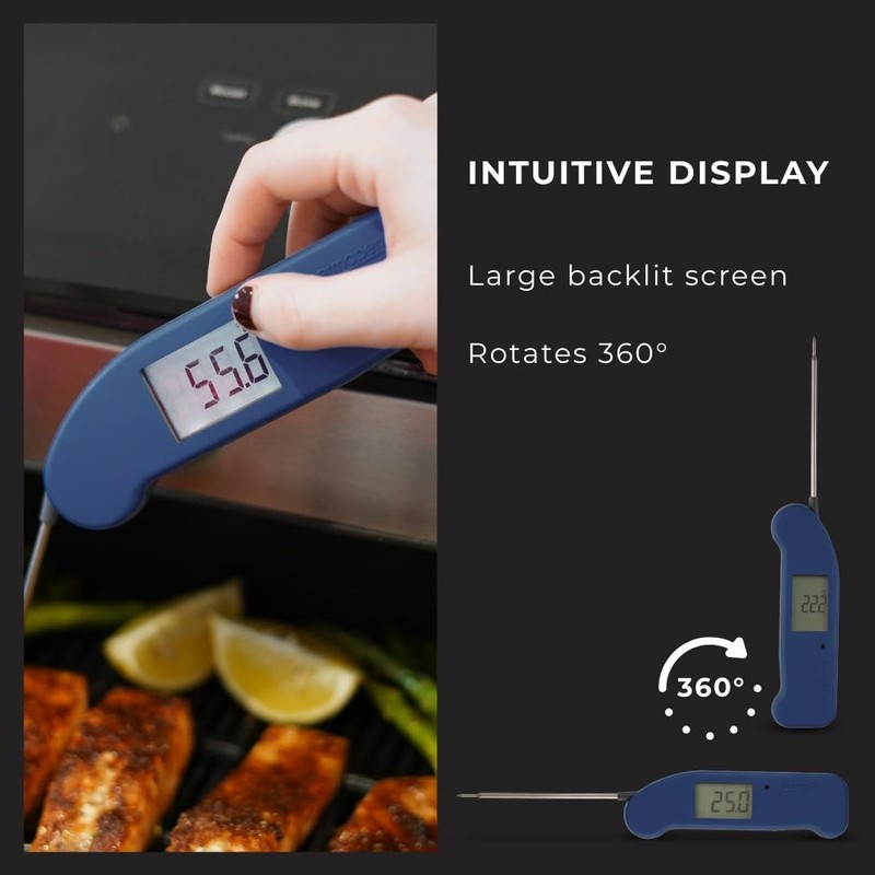 Thermapen ONE Digital Meat Thermometer — Instant 1 Second Readings,