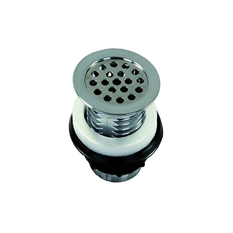 JR Products 95175 Shower Strainer with Grid - Chrome