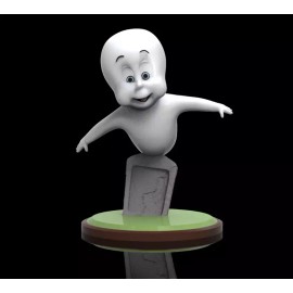 UNPAINTED Casper Friendly Ghost 3D Printed Model Kit 8" Tall (9-22)
