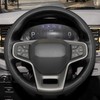 MEWANT Ford Bronco DIY Stitching Car Steering Wheel Wrap Cover