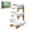 Seven Sparta 3 Tier Fruit Bowl for Kitchen Counter (PLUS
