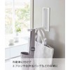 Yamazaki 5987 Magnetic Folding Hanger, White, When in Use: Approx.