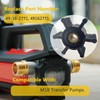 Brass parts 49-16-2771 Transfer Pump Impeller with O-shaped snare pump