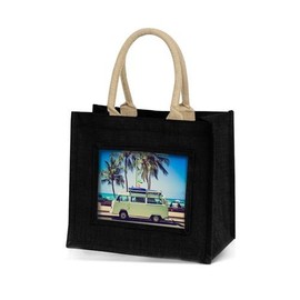 Adventa Jute Bag - Medium - Black