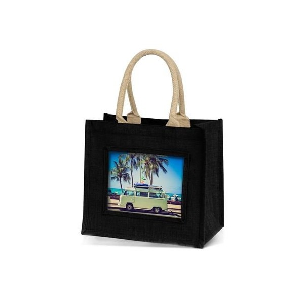 Adventa Jute Bag - Medium - Black