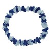 Krüger & Gregoriades 551680 – Collana di Fiori, Blu/Bianco/Blu