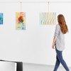 UFURMATE Picture Hanging Kit 6Pcs Picture Rail Hooks with 6Pcs