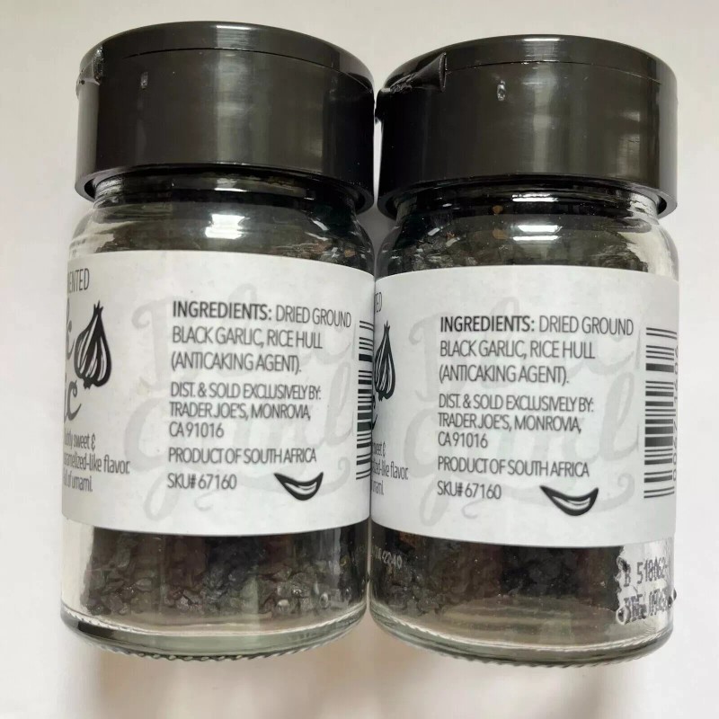 Trader Joe's 2 Pack TRADER JOE'S Exclusive Black Garlic Ground