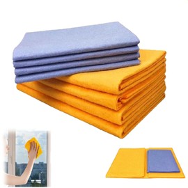 8PCS Ultra-Absorbent Miracle Cleaning Shammy, Shammy Cloths, Multi-Purpose Cleaning Shammy Towel, Super Absorbent Cleaning Shammy Cloth For Home, Kitchen, Bathroom, Car, Glass And Mirrors