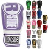 Ringside Apex Boxing Gloves, Purple/White, Small/Medium