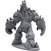 Moving Mountain Golem Miniature – Elemental Rock Creature for Fantasy