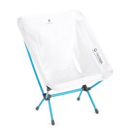 Helinox Chair Zero Outdoor Chair (Weight 0.51 kg / up to 120 kg Load Capacity), White/Opulent Garden, One Size