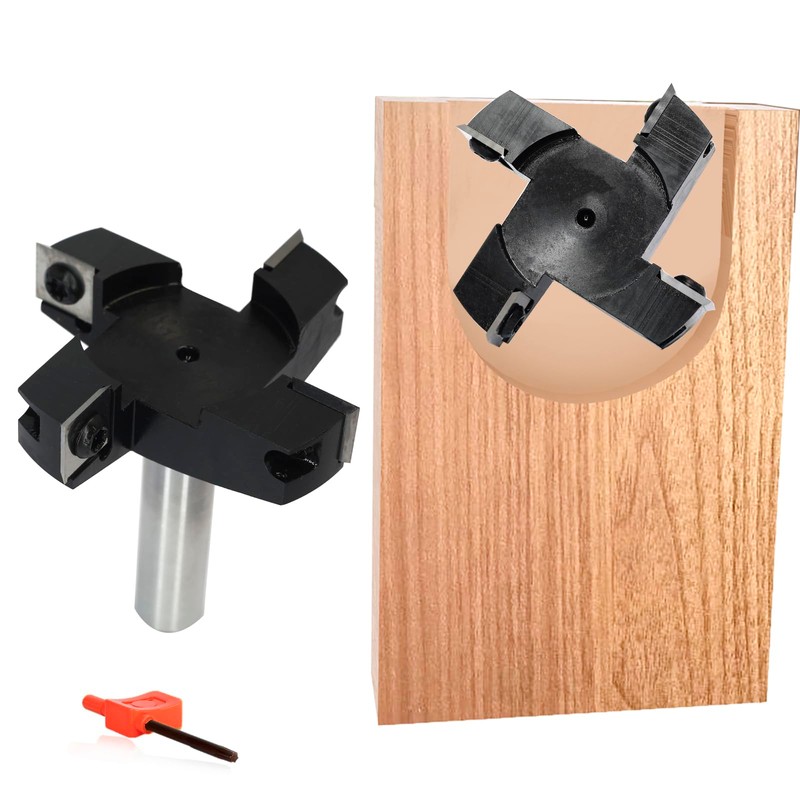 Akylin Slab Flattening Router Bit 1/2 Shank - CNC Spoilboard