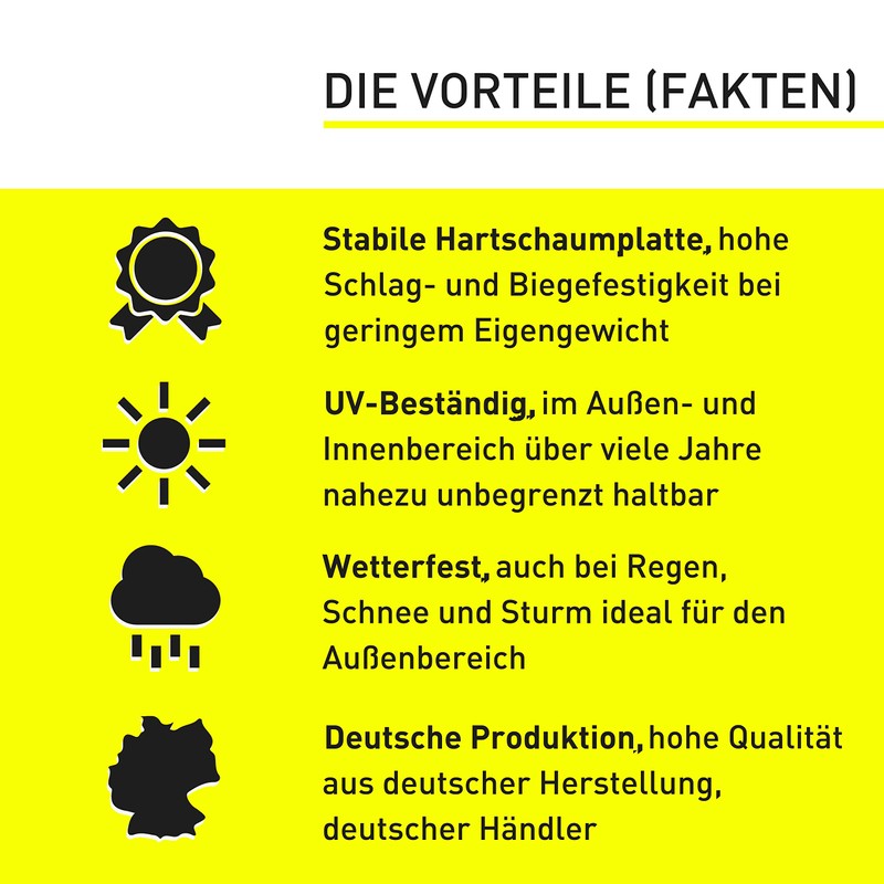 Entry Free Signs (30 x 20 cm Plastic) - Ausfahrt