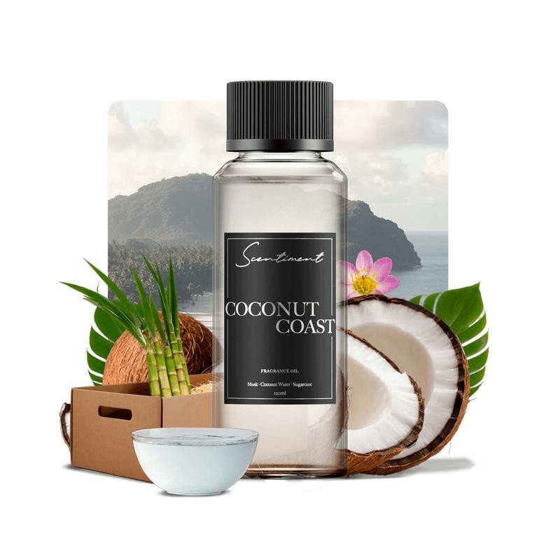 Coconut Coast - Home Fragrance Oil Scent Smooth Eucalyptus Tropical
