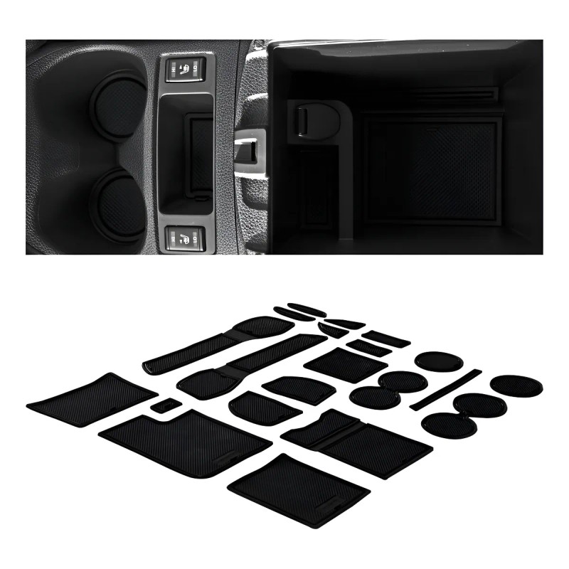 Para Accesorios Nissan Rogue 2014-20x20 Insertos De Portavas