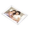 PATIKIL 40x60x6mm Acrylic Photo Frame Magnetic Photo Frame Display Double
