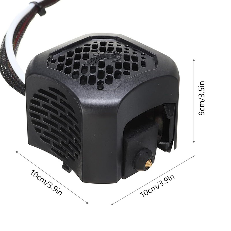 Generic Extruder, 3D Printer Parts with Protective Shield Complete for