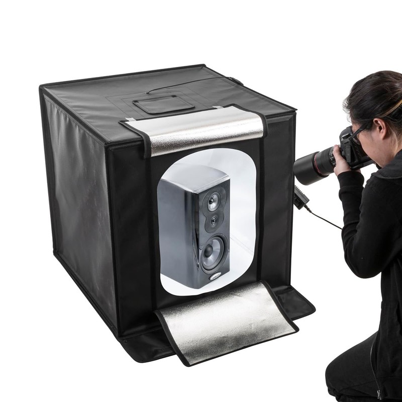 Glow LED Studio-Cube Portable Shooting Tent with Dimmer (27")
