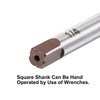 sourcing map 1/4" Hand Reamer H8 Accuracy Alloy Tool Steel