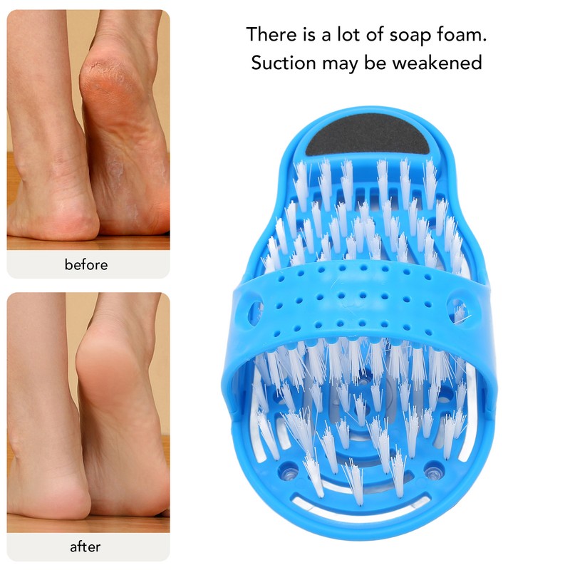 2pcs Foot Washing Brush Shoes Massage Scrubber Cleaning Exfoliating Feet