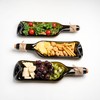 Melted Wine Bottle Serving Boards - Decorative Rectangle Serving Trays