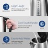 COMFEE' Stainless Steel Electric Kettle, 1.7 Liter Tea Kettle Electric