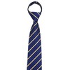 Corbata con cierre para hombre, diseño de cuadros sólidos, a