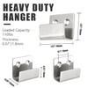 Luomorgo 10 Pcs Tile Display Wall Hanger, Stainless Steel Wall