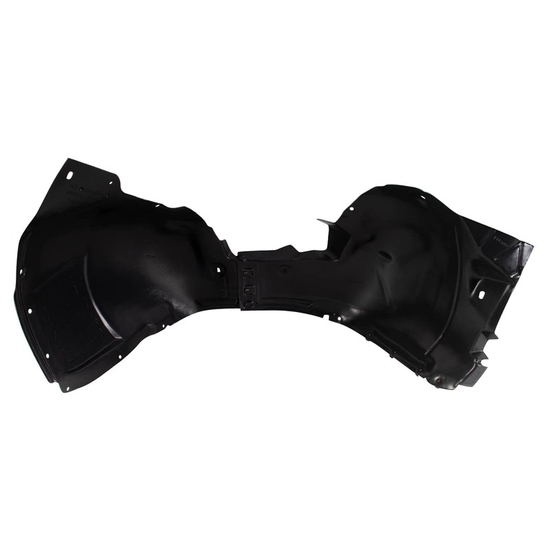 TRQ Front Right Inner Fender Liner Black Passenger Side Compatible