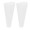 Toddmomy 2pcs Wall Mounted Plant Terrariums Cone Shaped Hanging Planter