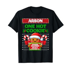 Funny Gingerbread Inmate Christmas Matching Family Group Set T-Shirt