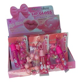 Gloss Llavero Shi Love Makeup Blíster Con 12 Labial Shimmer