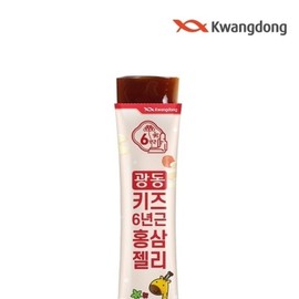 Guangdong Kids 6-year-old red ginseng jelly 2 boxes (20g x 30 packs) 10869465588669 / 광동 키즈 6년근 홍삼젤리 2박스(20g x 30포)10869465588669