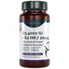 Vitamin D3 4000IU + K2 MK7 200mcg Natural Premium Quality