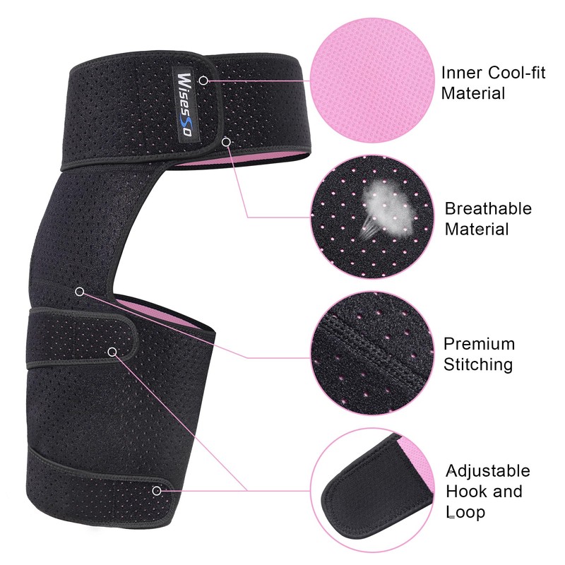 Wisesso Hip Brace, Groin Wrap Hip Braces for Sciatica Pain