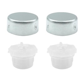 630-7500 Vacuum Breaker Repair Kit Compatible with Prier 400 500 Series Part Accessories,Also Fit for Mansfield 300 400 500 Series Outdoor Wall Hydrant (Silver-2Pack)