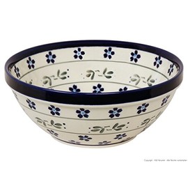 Bunzlauer Bowl Diameter 17.7 cm Height 6.9 cm Volume 0.6 Litres in Decor 163a