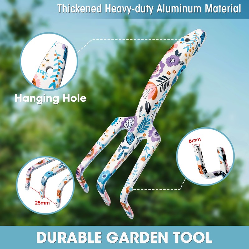 WORKPRO 4 Piece Garden Tools Set, Stainless Steel Hand Tools