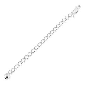 The Chain Company - 10.5cm (4 inch) 925 Sterling Silver Extension Chain for Necklaces and Bracelets