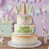 Adams & Brooks Bright Green Apple Mini Unicorn Pops, 10
