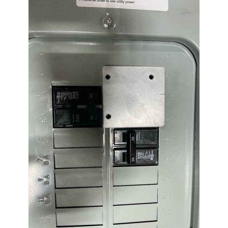 Wired Rite Generator Interlock WR-78, Electric Start, Compatible with Siemens/Eaton