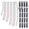 10Pcs Stainless Steel Link Rod Linkage 313mm Wheelbase for Axial