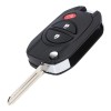 KEYECU Upgraded Flip Remote Key Fob for Toyota Tacoma Tundra